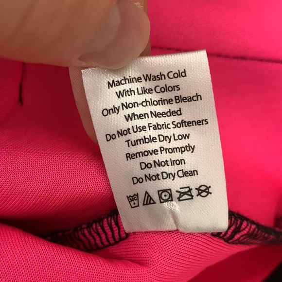 Hot Pink & Black Gym Yoga Workout Jacket - Picture 8 of 9